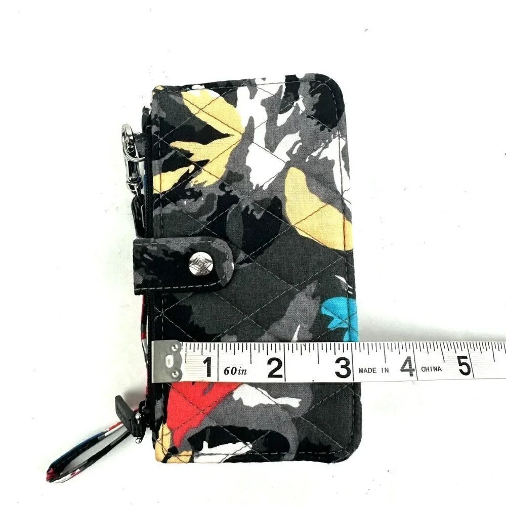 Vera‎ Bradley Splash Floral Smartphone Wallet Wristlet Organizer Clutch New